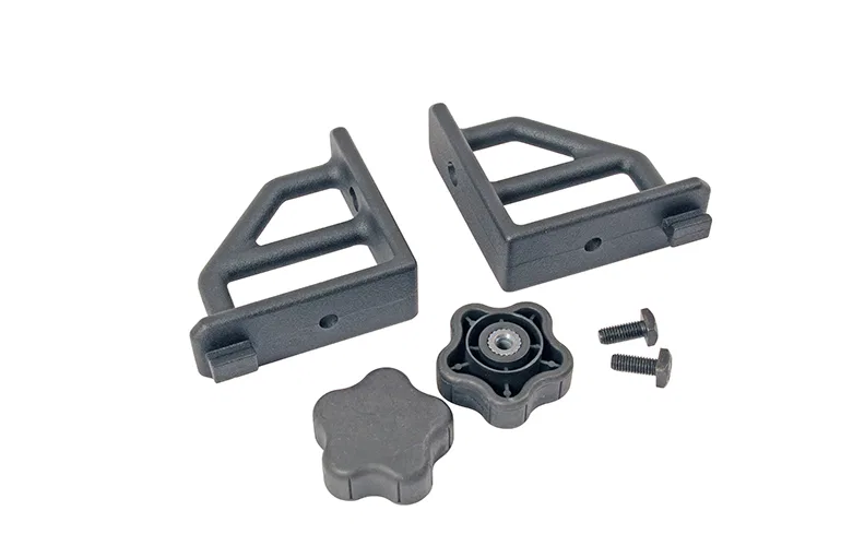 DZ95002 – DEE ZEE Tie Down Anchor, Dee Zee Headache Rack Mount 250 Pound Capacity Black Aluminum 2 Piece